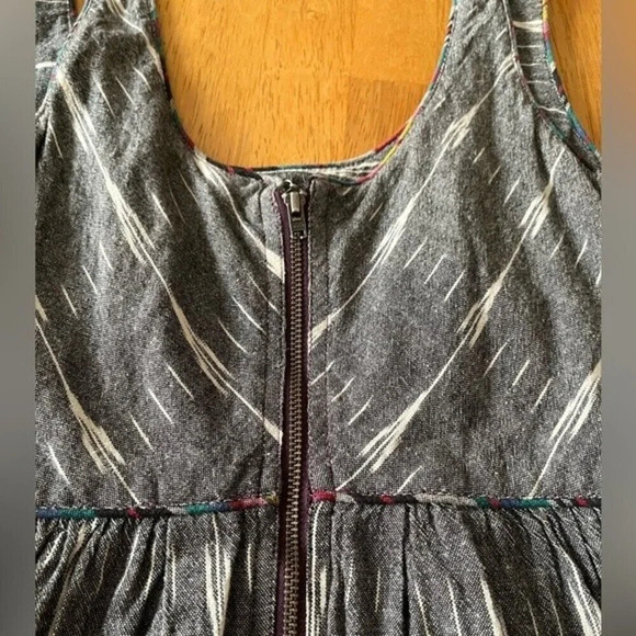 Free People New Romantics Weather Vane Ikat print dress, size 4 - Picture 3 of 5